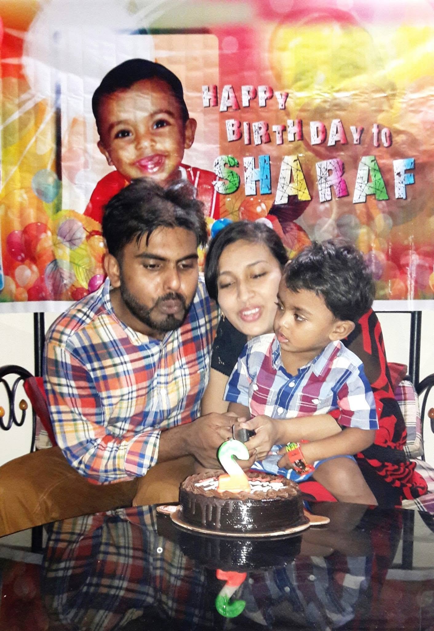 Fahim, Wife and Baby Album Cover